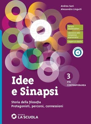 Copertina Idee E Sinapsi 3 + Clil Philosophy 3