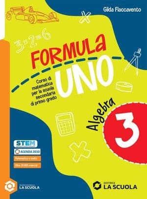 Copertina Formula Uno (Algebra + Geometria 3 + Quaderno Delle Risorse 3