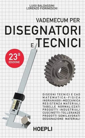 Copertina Vademecum Per Disegnatori E Tecnici