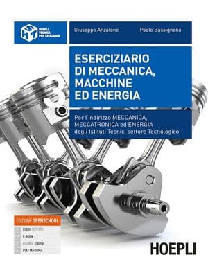 Copertina Eserciziario Di Meccanica, Macchine Ed Energia