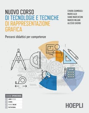 Copertina Nuovo Corso Di Tecnologie E Tecniche Rappresentazione Grafica + Autocad + Mat