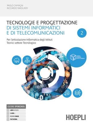 Copertina Tecnologie E Progettazione Di Sistemi Informatici E Di Telecomunicazion