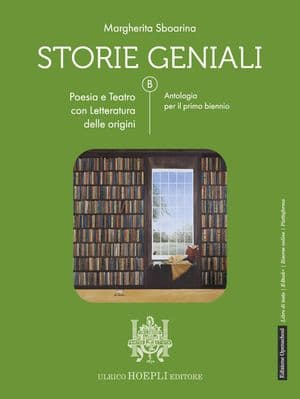 Copertina Storie Geniali Poesia E Teatro Con Letteratura Delle Origini