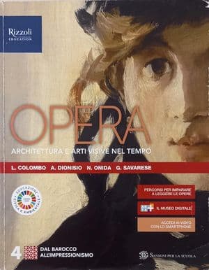 Copertina Opera. Architettura E Arti Visive Nel Tempo - Libro Misto Con Libro Digitale