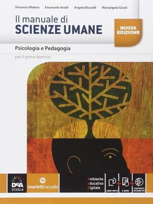 Copertina Manuale Di Scienze Umane (Il) Nuova Edizione + Ebook