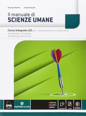 Copertina Manuale Di Scienze Umane (Il) Volume Integrato + Ebook