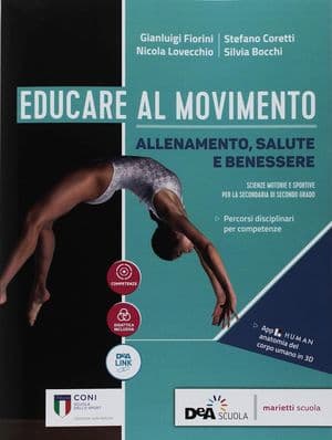 Copertina Educare Al Movimento Volume Allenamento Salute E Benessere + Ebook