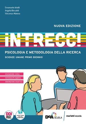 Copertina Intrecci N.E.Psicologia E Metodol.Ricerca-Primo Biennio Op.Economico-Sociale