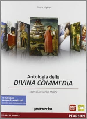 Copertina Antologia Della Divina Commedia