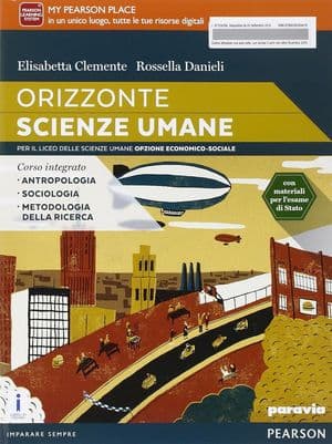 Copertina Orizzonte Scienze Umane Per Il Secondo Biennio E Il Quinto Anno Lsu Es