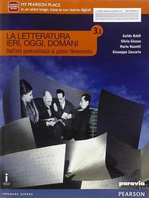 Copertina Letteratura Ieri, Oggi, Domani 3/1