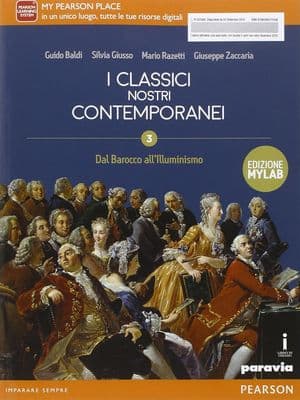 Copertina Classici Nostri Contemporanei 3 Edizione Mylab