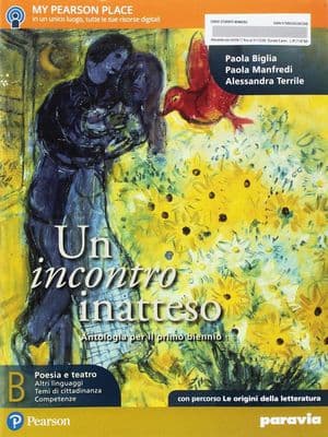 Copertina Un Incontro Inatteso B Con Percorso Le Origini Della Letteratura