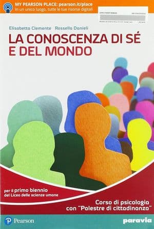 Copertina La Conoscenza Di Sã© E Del Mondo