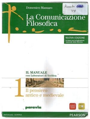 Copertina Comunicazione Filosofica (La) 1 Nuova Edizione