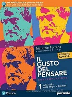 Copertina Gusto Del Pensare 1 - Edizione Con Clil (Il)
