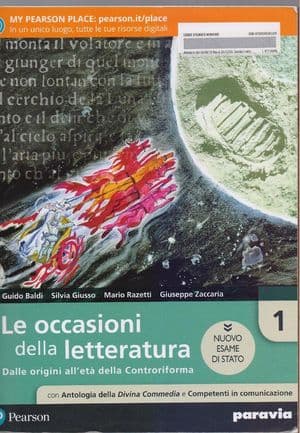 Copertina Le Occasioni Della Letteratura 1 -  Edizione Nuovo Esame Di Stato Con Antolog