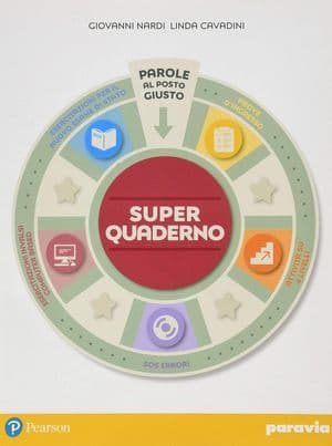 Copertina Parole Al Posto Giusto - Quaderno Ed. Separata