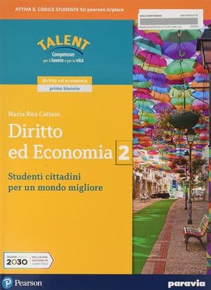 Copertina Diritto Ed Economia 2 - Classe Seconda