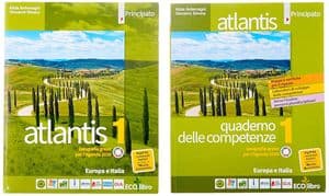 Copertina Atlantis Europa Italia Con Cartografia 1+Quaderno Delle Competenze 1