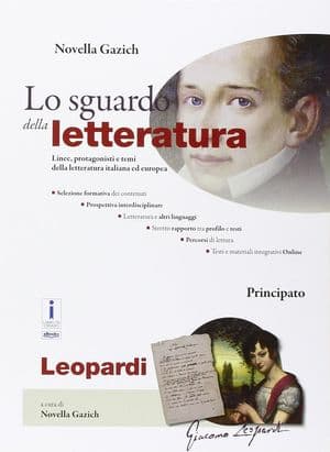 Copertina Sguardo Della Letteratura (Lo).Giacomo Leopardi