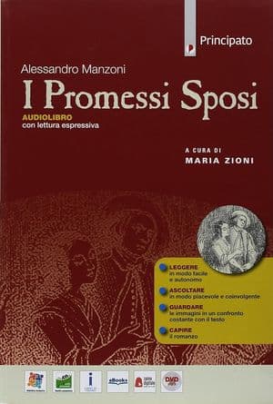 Copertina Promessi Sposi  (I) +Dvd Mp3