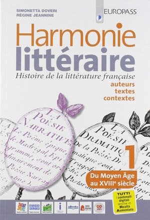 Copertina Harmonie Litteraire + AtãLier Des Competences+ Cd 1 Mp3