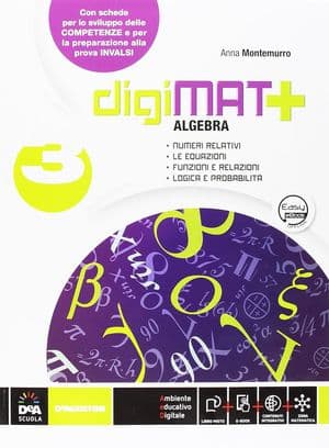 Copertina Digimat +    Algebra 3 + Geometria 3 + Quad. Competenze 3+ Libro Dig. 3