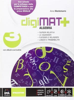 Copertina Digimat +    Algebra 3 + Geometria 3 + Quad. Competenze 3+ Ebook 3