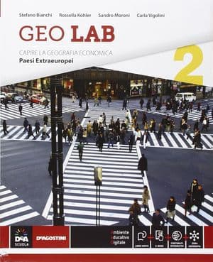 Copertina Geo Lab - Volume 2 Paesi Exttraeuropei + Ebook