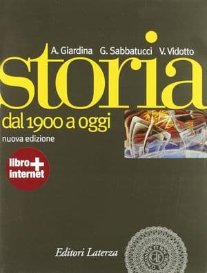 Copertina Storia Vol. Iii Dal 1900 A Oggi  Ed. 2010