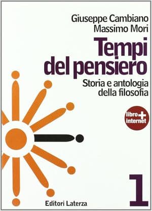 Copertina Tempi Del Pensiero. Volume 1 - Eta' Antica E Medievale