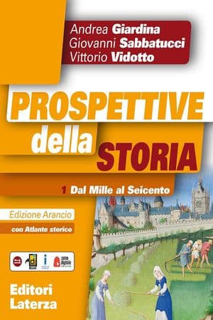 Copertina Prospettive Della Storia Ed. Arancio Vol. 1