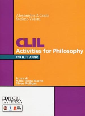 Copertina Clil Activities For Philosophy Iii Anno