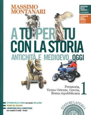 Copertina A Tu Per Tu Con La Storia Vol. 1 Antichitã E Medioevo Oggi