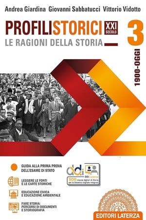 Copertina Profili Storici Xxi Secolo Le Ragioni Della Storia Vol. 3