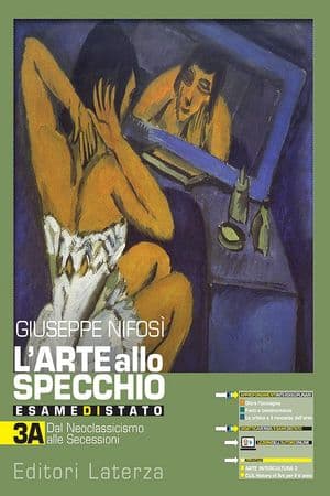 Copertina Arte Allo Specchio (L'). Esame Di Stato Vol. 3A+3B