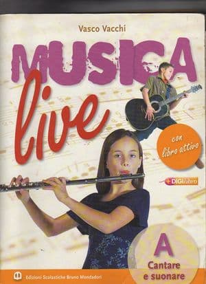 Copertina Musica Live Con Libro Attivo