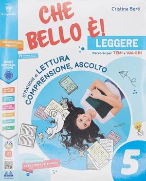 Copertina Che Bello Ã! Leggere 5