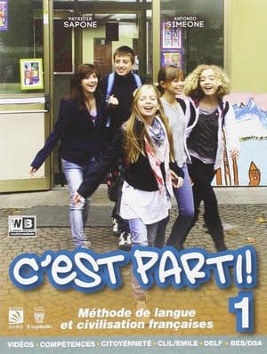 Copertina C'Est Parti! 1 + Libro Digitale
