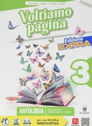 Copertina Voltiamo Pagina Extra 3 + Comp + Esame + Ed. Civica