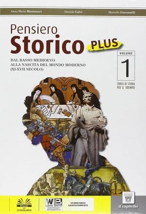 Copertina Pensiero Storico 1 Plus + Costituzione + Parole Della Stosia + Libro Digitale