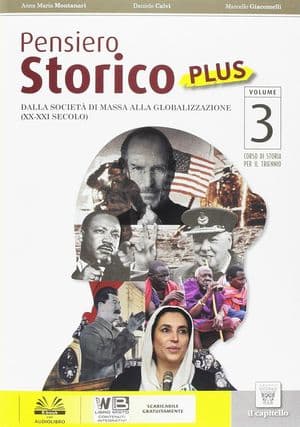 Copertina Pensiero Storico 3 Plus + Libro Digitale
