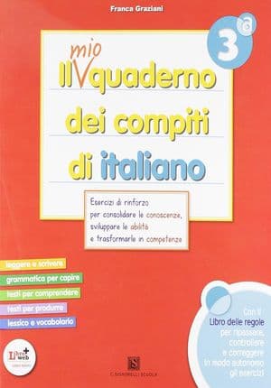 Copertina Mio Quaderno Dei Compiti Di Italiano (Il)