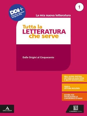 Copertina Mia Nuova Letteratura. Tutta La Letteratura Che Serve (La)