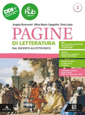 Copertina Pagine Di Letteratura.