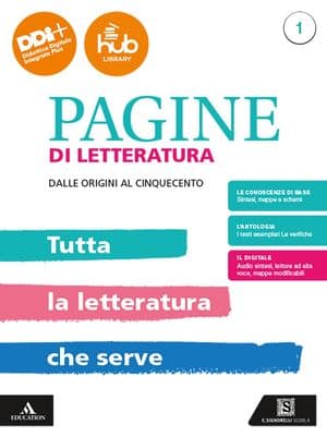 Copertina Pagine Di Letteratura.