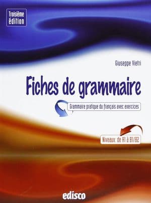 Copertina Fiches De Grammaire, Terza Edizione