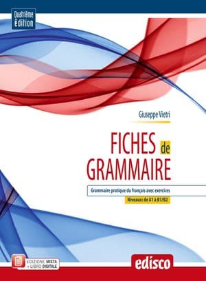 Copertina Fiches De Grammaire, Quarta Edizione
