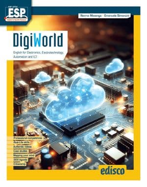 Copertina Digiworld - English For Electronics, Electrotechnology, Automation And Ict